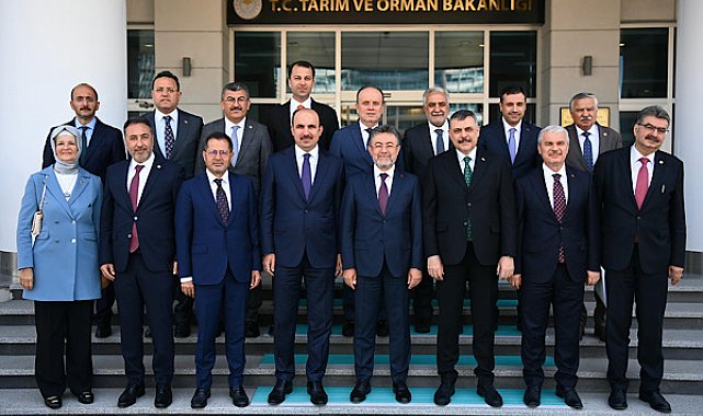 Konya heyeti, Ankara'da bakanlarla görüştü