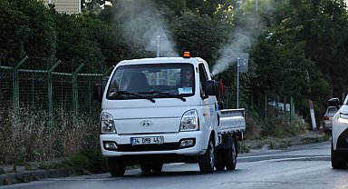 Küçükçekmece’de haşere ve sivrisineklere karşı ilaçlama çalışmaları yapıldı