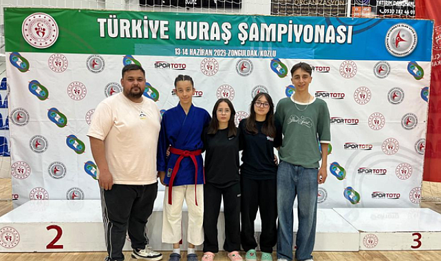 Kütahya Belediyespor Kulübü sporcusu Bengisu Bilge Yeşil, Türkiye ikincisi oldu