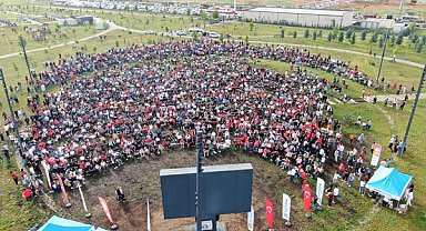 Malatya'da Milli heyecan Yüzüncü Yıl Kent Parkı’nda yaşandı