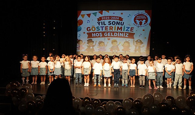Maltepe Belediyesi kreşlerinde yıl sonu gösterileri düzenlendi