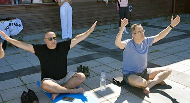 Maltepe’de Dünya Yoga Günü etkinliği düzenlendi