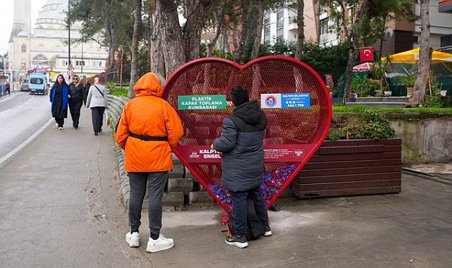 Maltepe’de plastik kapak kumbarası sayısı 8’e yükseldi