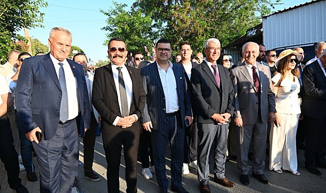 Manisa Büyükşehir Belediyesi heyeti, Güzelyurt Portakal Festivali'ne katılım sağladı