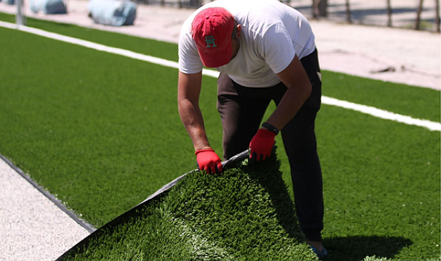 Manisa'da 5 ilçede spor tesisleri yenileniyor