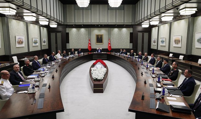 MGK, Cumhurbaşkanı Erdoğan başkanlığında toplandı