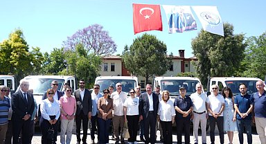 Milas Belediyesi araç filosuna 7 yeni araç eklendi