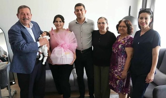 Milas’ta “Hoş Geldin Bebek” projesine Başkan Topuz’dan katılım