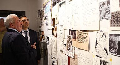 Misi’deki Edebiyat Galerisi “Bedri Rahmi Eyüboğlu Yaşıyor” sergisiyle açıldı