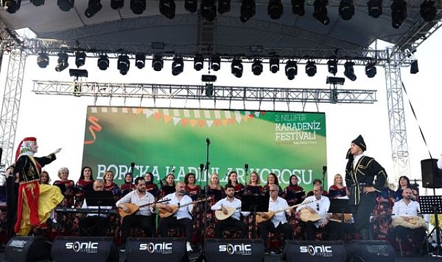 Nilüfer’de Karadeniz Festivali ikinci gününde yoğun katılımla sürdü