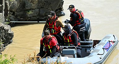 Okan Koç için Aras Nehri’nde arama çalışmaları sürüyor