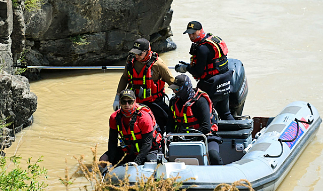 Okan Koç için Aras Nehri’nde arama çalışmaları sürüyor