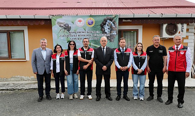 Ordu’da 300 bin samuray arısı doğaya bırakıldı