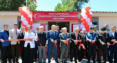 Ordu'da şehit yakınları ve gazilerden el sanatları sergisi açıldı