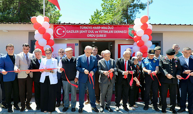 Ordu'da şehit yakınları ve gazilerden el sanatları sergisi açıldı