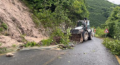 Ordu’da yoğun yağış sonrası 236 heyelan meydana geldi