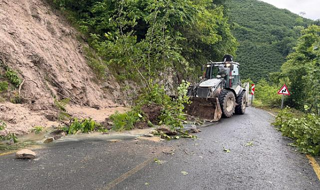 Ordu’da yoğun yağış sonrası 236 heyelan meydana geldi