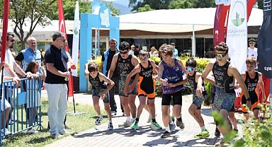 Osmangazi’de duatlon heyecanı: 125 sporcu yarıştı