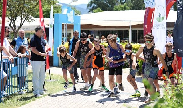 Osmangazi’de duatlon heyecanı: 125 sporcu yarıştı