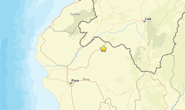Peru'da 5,1 büyüklüğünde deprem