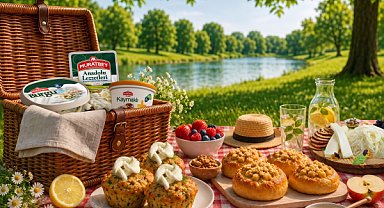 Piknik sezonu açıldı! Piknik sepetlerinde Kaymaklı ve Burgu’lu lezzetler
