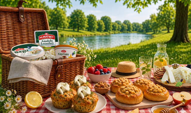 Piknik sezonu açıldı! Piknik sepetlerinde Kaymaklı ve Burgu’lu lezzetler