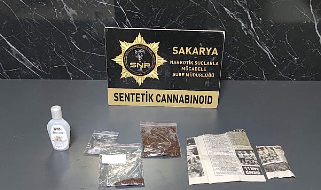 Sakarya'da uyuşturucu operasyonu