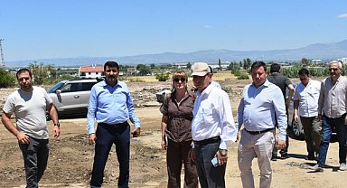 Salihli’de sel sonrası altyapı ve temizlik çalışmaları başlatıldı