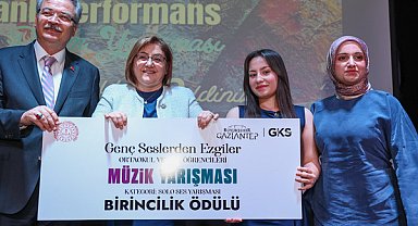 Sanat yarışmalarında dereceye giren öğrenciler ödüllendirildi