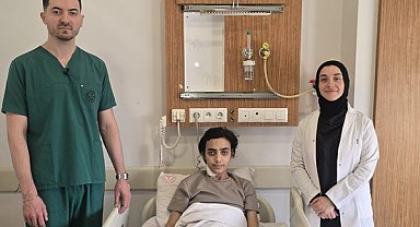 Şanlıurfa’da 8 santimetrelik beyin tümörü kapalı yöntemle çıkarıldı