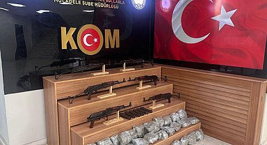 Şanlıurfa'da silah ve uyuşturucu operasyonu 