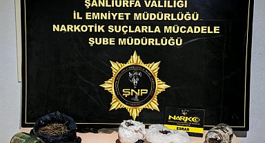 Şanlıurfa’da uyuşturucu operasyonu: Çok sayıda madde ve silah ele geçirildi