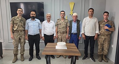 Sason'da Jandarma Teşkilatı'nın 187'nci kuruluş yıl dönümünü kutlandı