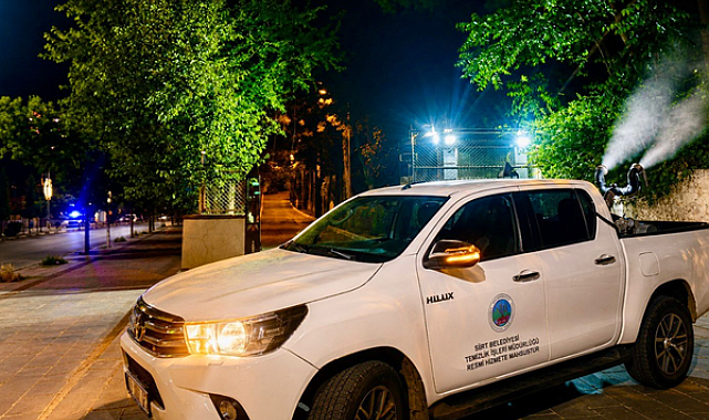 Siirt Belediyesi'nden sinek ve haşereyle mücadele çalışması