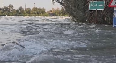 Suriye'de tarım arazileri ve köyler sular altında kaldı