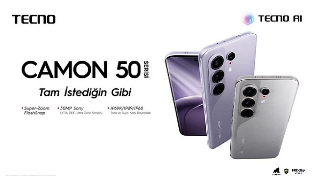 TECNO CAMON 50 Ultra 5G Türkiye'de satışta!