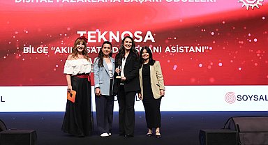 Teknosa’nın Akılla Satış Danışmanı Asistanı Bilge’ye ödül