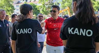 Tunceli’de Kano Akarsu Slalom Bahar Kupası başladı