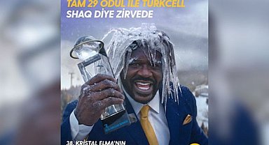 Turkcell’in “Shaq diye 5G” reklamına Kristal Elma’dan 5 Kristal Elma, 2 Büyük Ödül