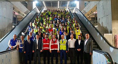 Ümraniye-Ataşehir-Göztepe Metro Hattı’nda ilk test sürüşü gerçekleştirildi