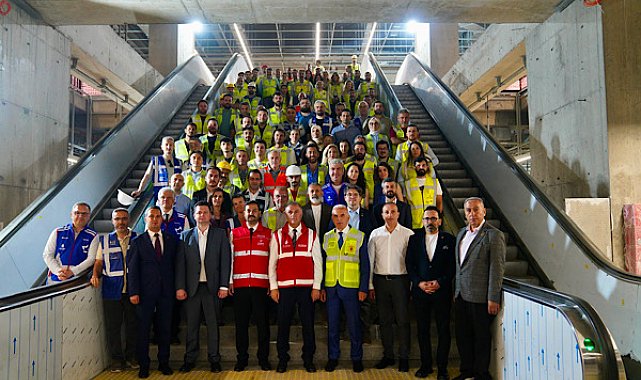 Ümraniye-Ataşehir-Göztepe Metro Hattı’nda ilk test sürüşü gerçekleştirildi