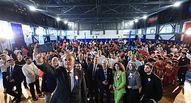 Ümraniye’de okul spor salonu hizmete açıldı