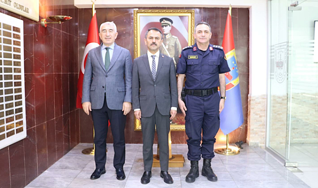 Vali Aktaş’tan Jandarma Teşkilatı’nın 187. kuruluş yıl dönümüne ziyaret