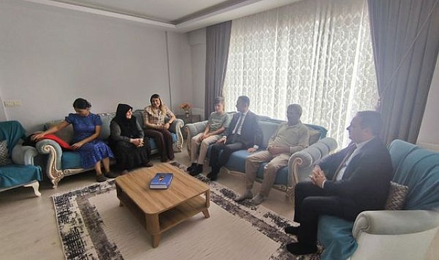 Vali Aktaş’tan Şehit babasına Babalar Günü ziyareti