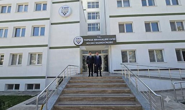 Vali Aktaş’tan Toprak Mahsulleri Ofisi Kocaeli Başmüdürlüğü’ne ziyaret