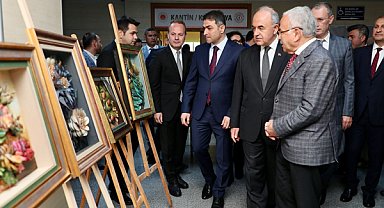 Vali Erol, Ordu’da hükümlülerin el emeği ürünleri sergisine katıldı