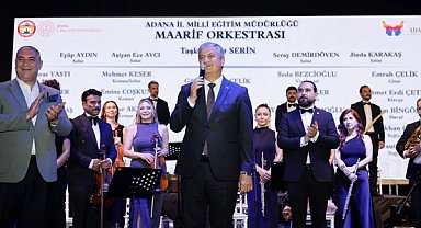 Vali Yavuz, Maarif Orkestrası konserine katıldı