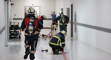 Yalova Eğitim ve Araştırma Hastanesi’nde afet tatbikatı gerçekleştirildi