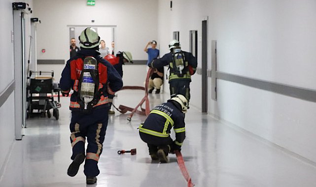 Yalova Eğitim ve Araştırma Hastanesi’nde afet tatbikatı gerçekleştirildi