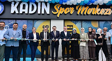 Yıldırım'da Bağlaraltı Kadın Spor Merkezi hizmete açıldı